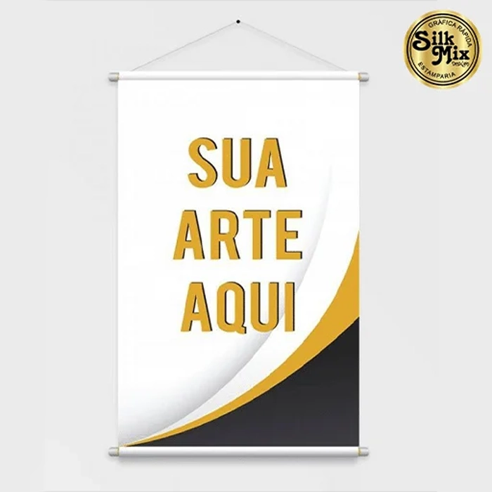 Banner em lona para ações promocionais