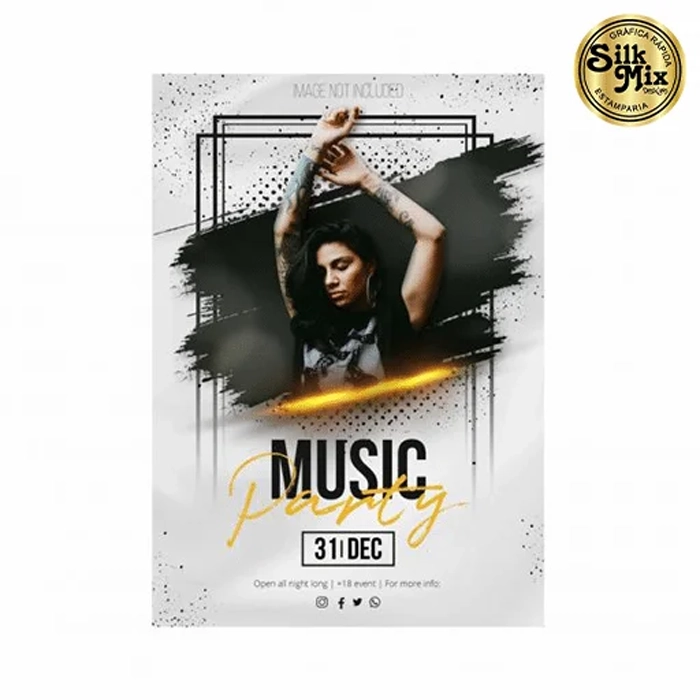 Cartaz A3 para lojas empresariais