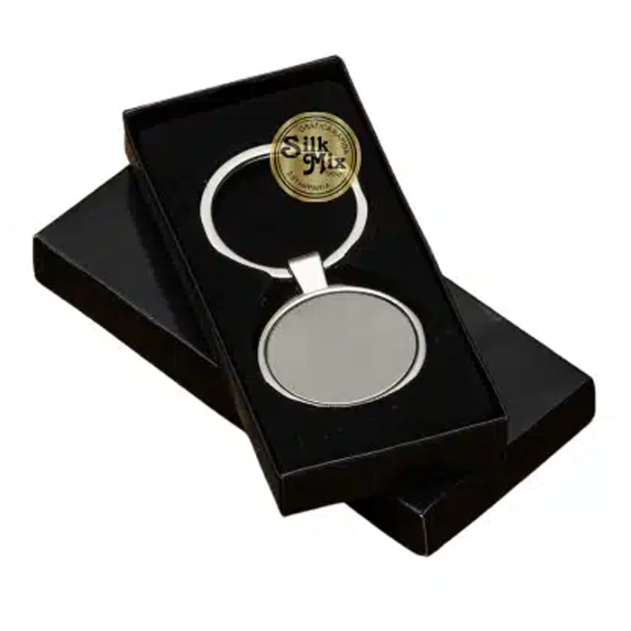 Chaveiro metálico para personalização