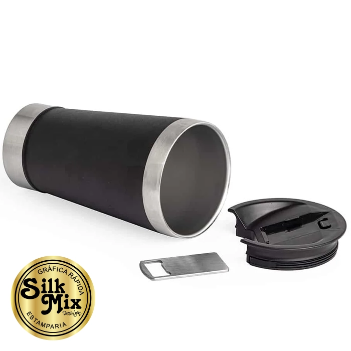 Copo térmico inox 600ml para rotina diária