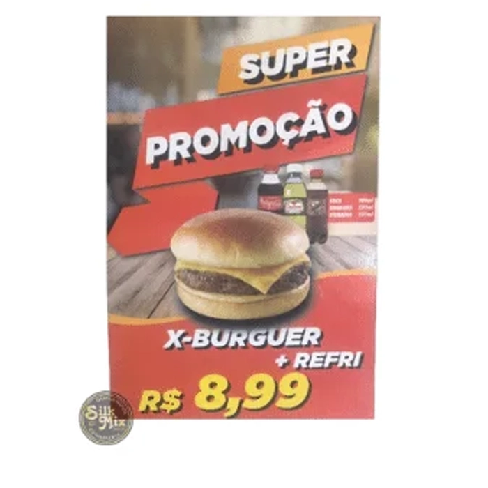 Display ps adesivado a4 personalizado para divulgação