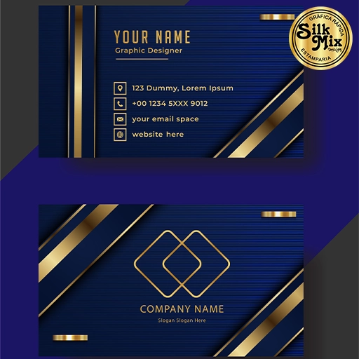 Impressão personalizada de cartões de visita
