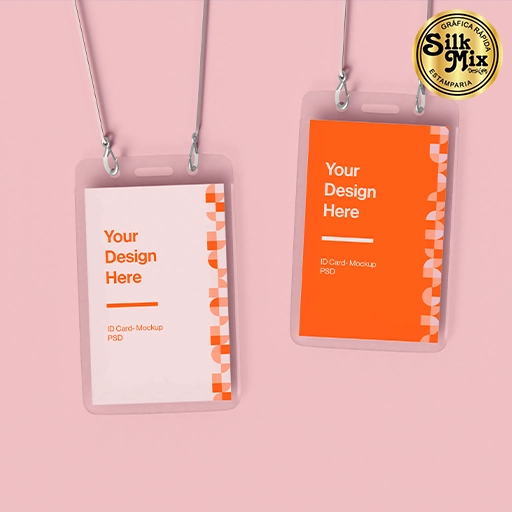 Personalização de Crachá para Eventos