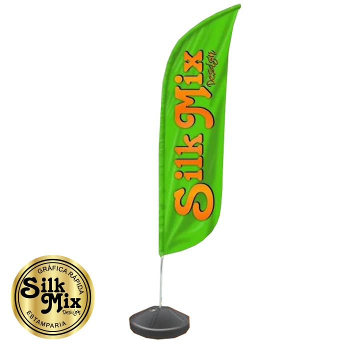 Tecido do wind banner personalizado para eventos