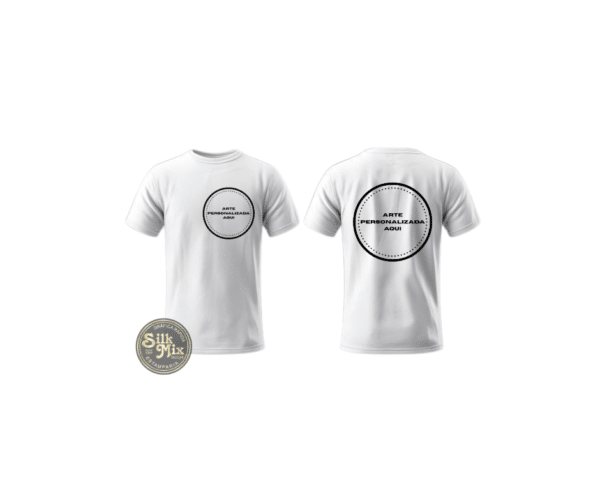 Camiseta Branca Promocional Personalizada