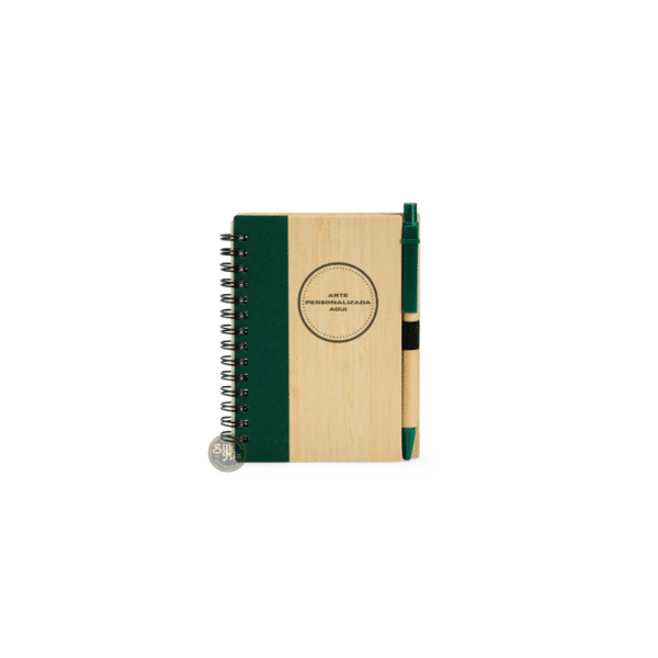 Caderno Ecológico com Caneta • Personalizado - Image 6