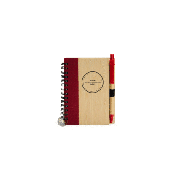 Caderno Ecológico com Caneta • Personalizado - Image 7