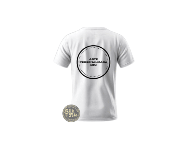 Camiseta Branca Promocional Personalizada - Imagem 2