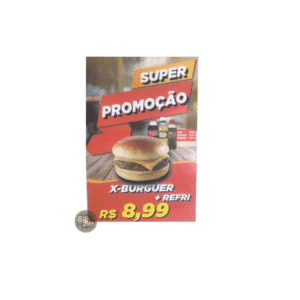 Display PS Adesivado A4 • Personalizado