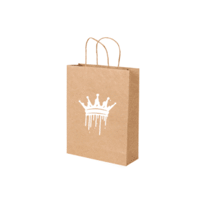 @Sacola de papel Kraft 34 x 24 x 11,5 • Personalizado