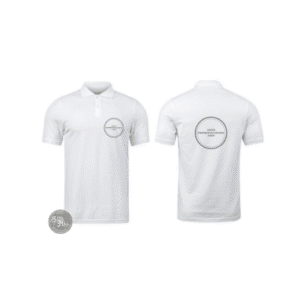 @Camisa Polo Masculina Branca • Personalizado