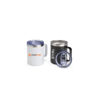 Caneca Térmica inox 350ml  - Asa Retangular - Personalizada