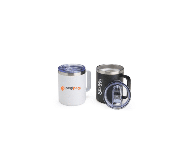 Caneca Térmica inox 350ml  - Asa Retangular - Personalizada