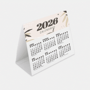 Calendário de Mesa Simples