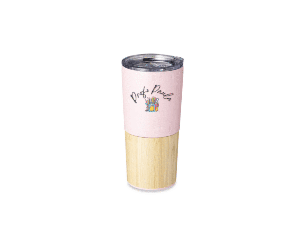 Copo Térmico Nomes Personalizado - bambu 600ml - Inox - Personalizado - Image 2
